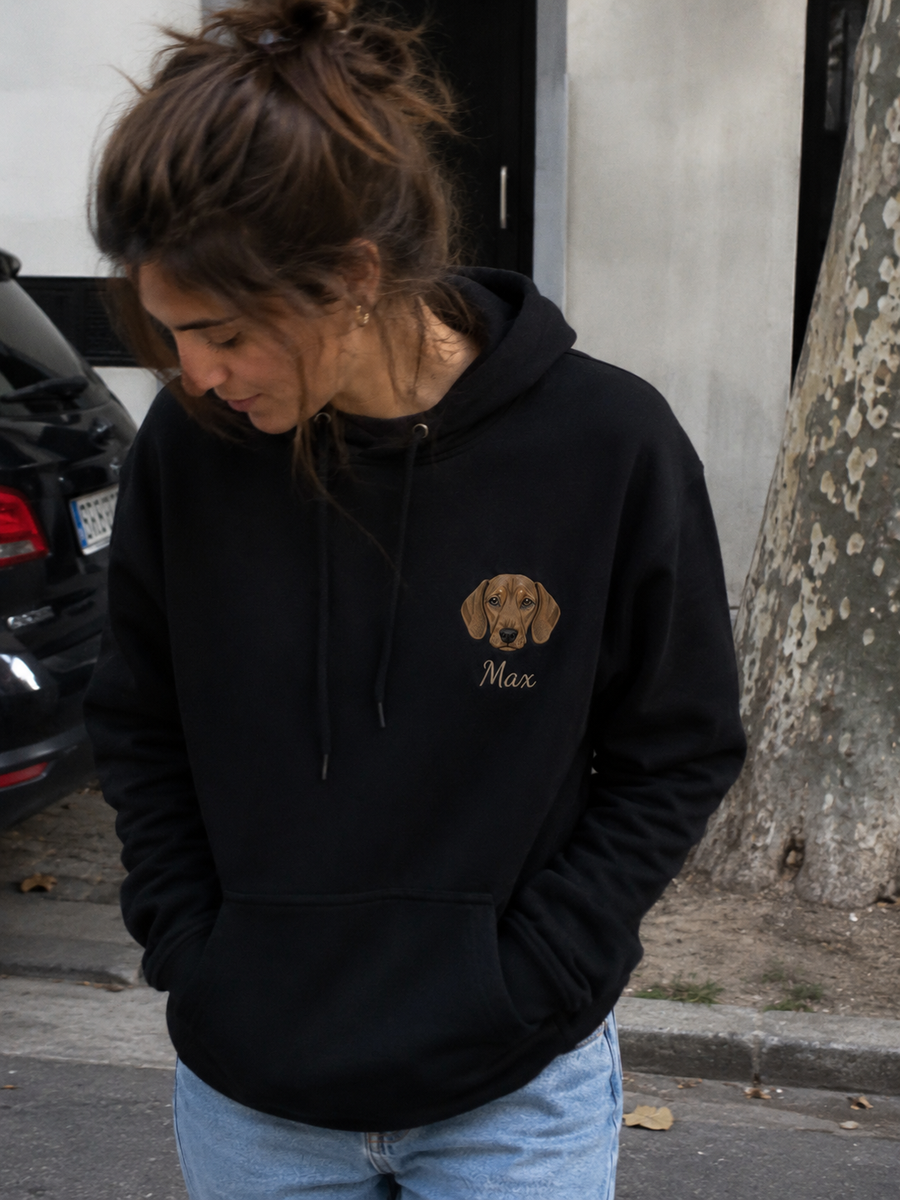 Polerón canguro personalizado con tu mascota 🐶