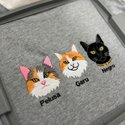 Polera personalizada con la cara y nombre de tu mascota 🐾